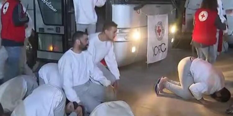 643 Παλαιστίνιοι κρατούμενοι απελευθερώθηκαν στο πλαίσιο της τελευταίας ανταλλαγής λέει το Ισραήλ