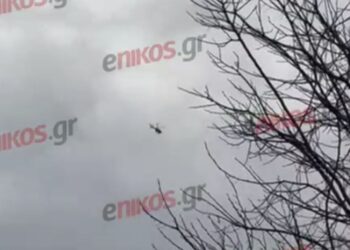 Συγκέντρωση στο Σύνταγμα: Ελικόπτερο της ΕΛ.ΑΣ. κάνει περιπολίες