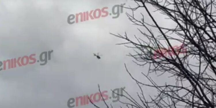 Συγκέντρωση στο Σύνταγμα: Ελικόπτερο της ΕΛ.ΑΣ. κάνει περιπολίες