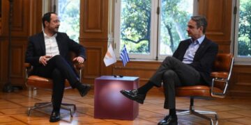 Χριστοδουλίδης: Το Κυπριακό και οι επενδύσεις στην ευρωπαϊκή άμυνα στο επίκεντρο της συνάντησης