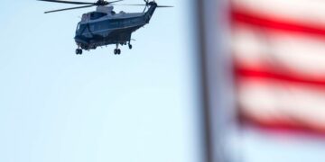 Εκτροπή πτήσεων λόγω της αναχώρησης του ελικοπτέρου με τον Ντόναλντ Τραμπ