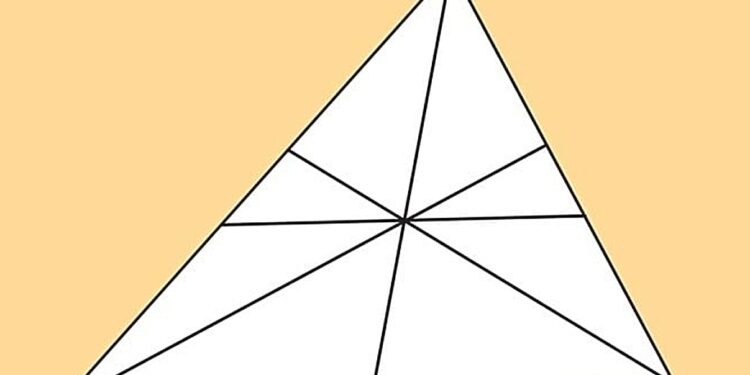 Mπορείτε να βρείτε πόσα τρίγωνα υπάρχουν στην εικόνα σε 28 δευτερόλεπτα;