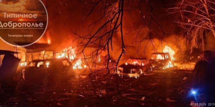 Τέσσερις νεκροί σε πλήγματα της Ρωσίας στην Ντομπροπίλια