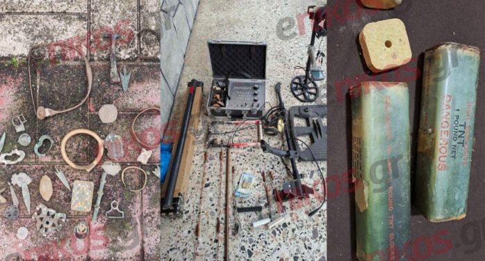 Κυκλώματα αρχαιοκαπηλίας: Εξαρθρώθηκαν 3 εγκληματικές οργανώσεις και συνελήφθησαν 23 άτομα