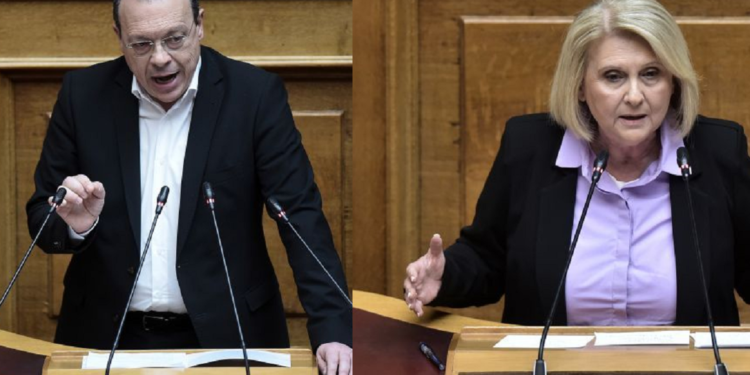 Καβγάς Φάμελλου – Βούλτεψη στη Βουλή