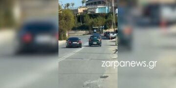 Χανιά: Οδηγός κάνει επικίνδυνες προσπεράσεις πάνω στις στροφές