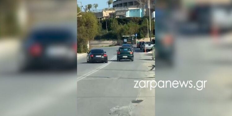Χανιά: Οδηγός κάνει επικίνδυνες προσπεράσεις πάνω στις στροφές