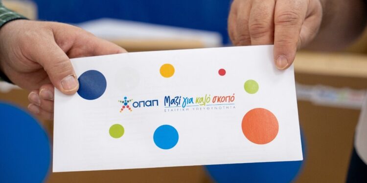 Ο ΟΠΑΠ και το δίκτυό του ενώνουν τις δυνάμεις τους για το καλό των τοπικών κοινωνιών