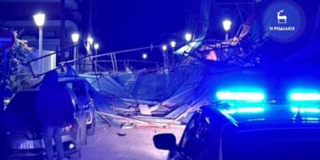 Συνελήφθησαν ο μηχανικός και ο εργολάβος για την κατάρρευση της σκαλωσιάς σε ξενοδοχείο