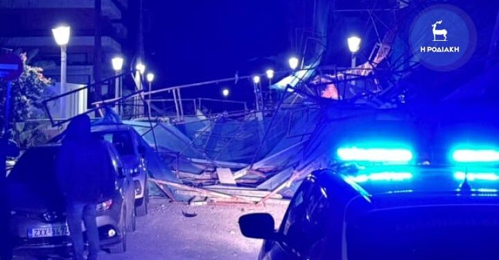 Συνελήφθησαν ο μηχανικός και ο εργολάβος για την κατάρρευση της σκαλωσιάς σε ξενοδοχείο