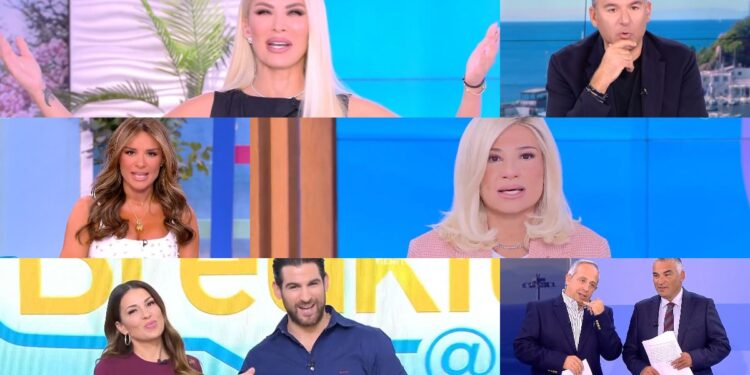 Αλλαγή στα νούμερα για τις πρωινές ψυχαγωγικές εκπομπές
