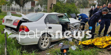 Αμαλιάδα: Ένας νεκρός και ένας σοβαρά τραυματίας σε τροχαίο