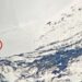 Άνδρας κάνει snowboard και γλιτώνει στο παρά πέντε από χιονοστιβάδα