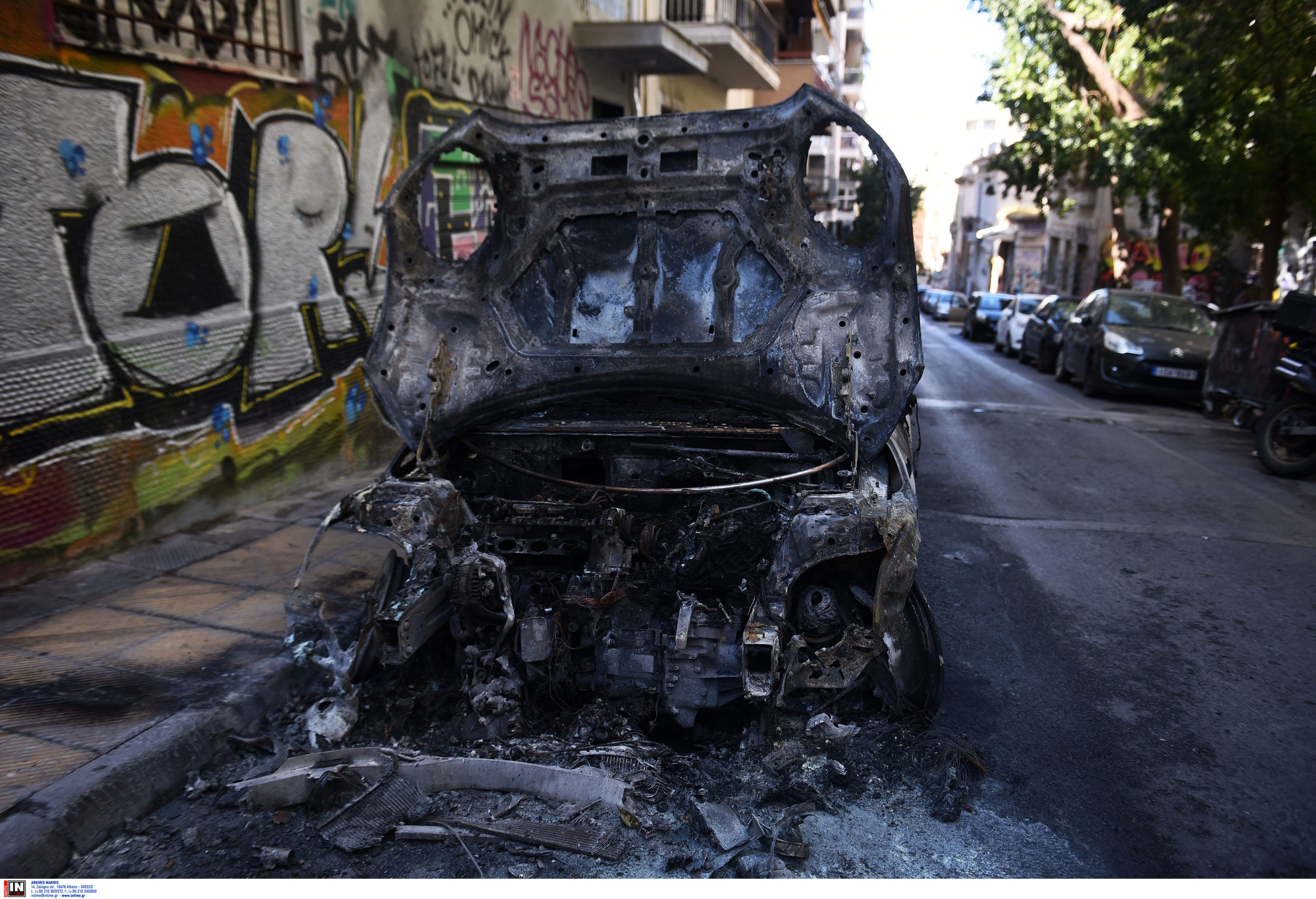 Εξάρχεια επεισόδια μολότοφ