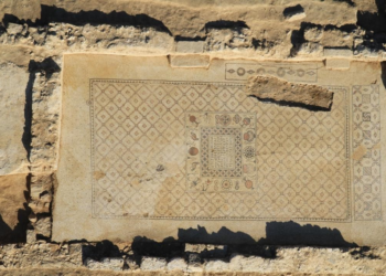 Ανακαλύφθηκε μοναδικό ψηφιδωτό 1.500 ετών σε εγκαταλειμμένο βυζαντινό μοναστήρι