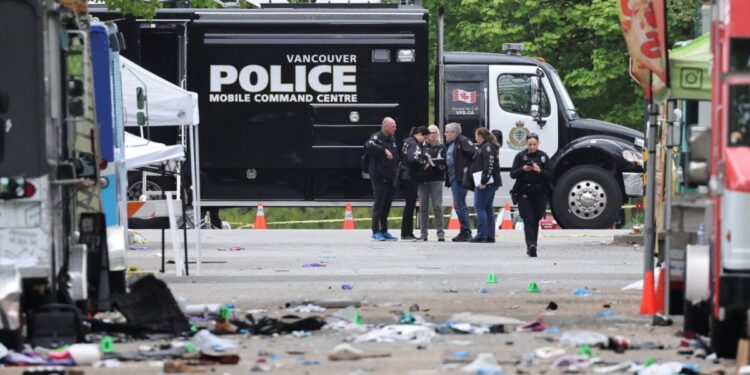 Τραγωδία στο Βανκούβερ: Στους 11 οι νεκροί από την επίθεση στο υπαίθριο πάρτι