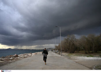 Καιρός: Συννεφιασμένο το σκηνικό σήμερα στο μεγαλύτερο μέρος της χώρας