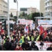 Σε εξέλιξη η απεργιακή συγκέντρωση στο κέντρο της Αθήνας