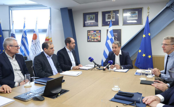 Οι δηλώσεις Μητσοτάκη και Κεφαλογιάννη στο υπουργείο Κλιματικής Κρίσης και Πολιτικής Προστασίας