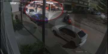 Μπουρνάζι: Βίντεο-ντοκουμέντο από τη συμπλοκή αστυνομικών-θαμώνων