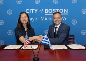 Χάρης Δούκας – Michelle Wu: Ενώνουν δυνάμεις για Αθήνα και Βοστώνη