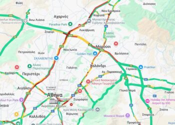 LIVE η κίνηση: «Βροχή» τα προβλήματα στον Κηφισό, την Αττική Οδό και το κέντρο της Αθήνας