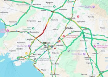 LIVE η κίνηση: Στο «κόκκινο» ο Κηφισός