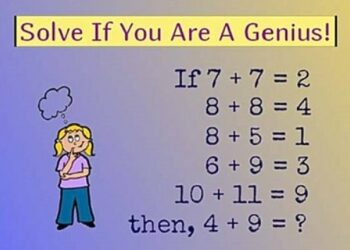 Mπορείτε να βρείτε την λύση σε αυτό το μαθηματικό παζλ σε 19 δευτερόλεπτα;