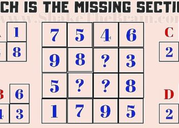 Mπορείτε να βρείτε τους αριθμούς που λείπουν σε 30 δευτερόλεπτα;