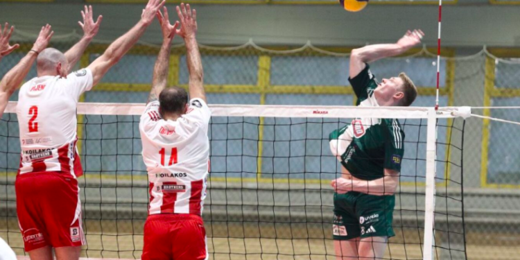 Men’s Volley League, Panathinaikos-Olympiacos 3-1: The Greens took the first step toward the title