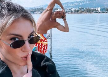 Αθηνά Οικονομάκου – Μπρούνο Τσερέλα: Ξέγνοιαστες στιγμές στο Γύθειο μετά την πρόταση γάμου