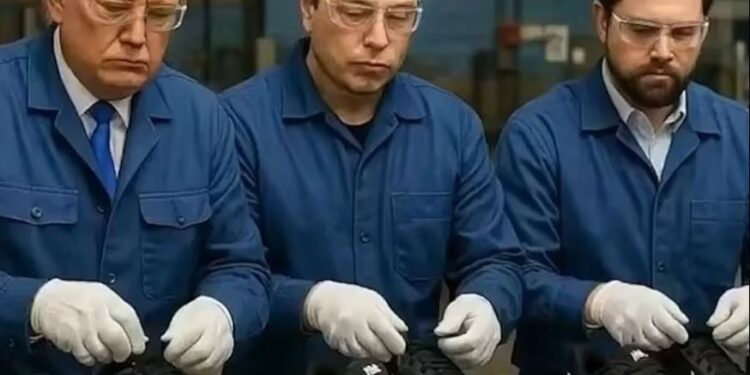 Ο Τραμπ και η ομάδα του «εργάζονται» σε κινέζικη γραμμή παραγωγής