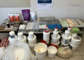 Θεσσαλία: Συνελήφθησαν 2 άτομα που παρασκεύαζαν και διακινούσαν αναβολικά