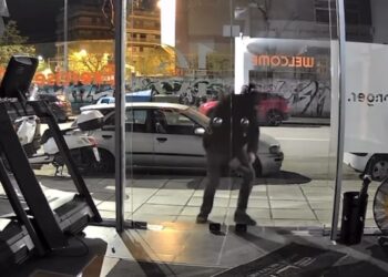 Διαρρήκτης αλά… Τομ Κρουζ μπαίνει μπουσουλώντας σε γυμναστήριο στη Θεσσαλονίκη