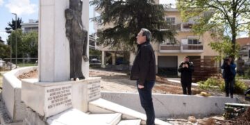 Φάμελλος: Επισκέφτηκε τον τόπο όπου βρέθηκαν λείψανα εκτελεσμένων αγωνιστών στο Γεντί Κουλέ