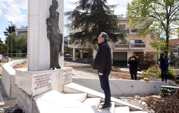 Φάμελλος: Επισκέφτηκε τον τόπο όπου βρέθηκαν λείψανα εκτελεσμένων αγωνιστών στο Γεντί Κουλέ