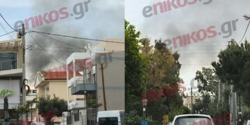 Φωτιά σε όχημα στο Χαλάνδρι