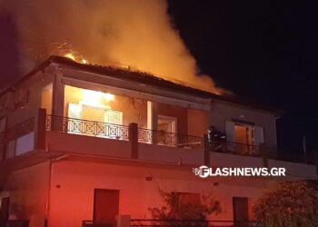 Φωτιά σε σπίτι στα Χανιά