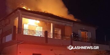 Φωτιά σε σπίτι στα Χανιά
