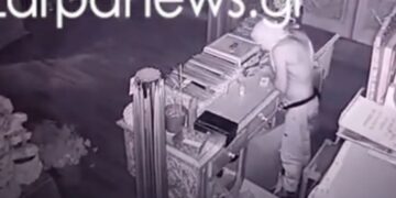 Χανιά: Hμίγυμνος άνδρας «μπούκαρε» σε εκκλησία και άδειασε το παγκάρι