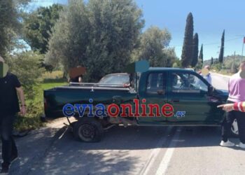 Καραμπόλα τριών αυτοκινήτων στην Εύβοια – Πώς συνέβη το τροχαίο