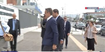 Στο υπουργείο Κλιματικής Κρίσης και Πολιτικής Προστασίας ο Κυριάκος Μητσοτάκης