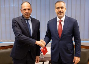 Συνάντηση Γεραπετρίτη-Φιντάν στις Βρυξέλλες – Τι συζήτησαν