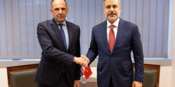 Συνάντηση Γεραπετρίτη-Φιντάν στις Βρυξέλλες – Τι συζήτησαν