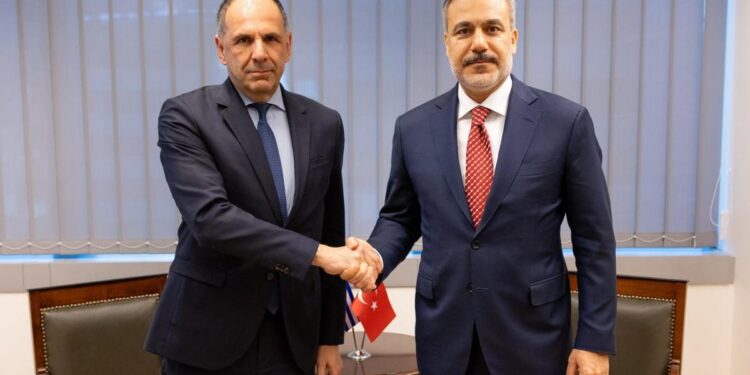 Συνάντηση Γεραπετρίτη-Φιντάν στις Βρυξέλλες – Τι συζήτησαν