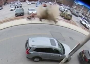 Βίντεο: Στο «παρά πέντε» γλίτωσαν μια γιαγιά και τα δύο εγγόνια της από έκρηξη σε φρεάτιο