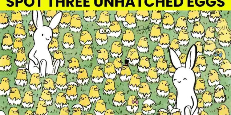 Μόνο αν είσαι ο Σέρλοκ Χολμς θα βρεις τα 3 αυγά σε 5 δευτερόλεπτα