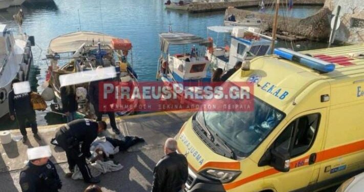 Συναγερμός στον Πειραιά: Άνδρας έπεσε στα παγωμένα νερά της Μαρίνας Ζέας