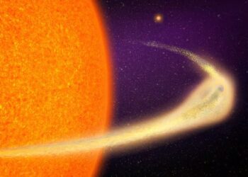 ΗΠΑ: Αστρονόμοι εντόπισαν βραχώδη εξωπλανήτη με «ουρά κομήτη» που αποσυντίθεται