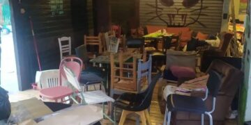 Εξάρχεια: Φωτογραφίες και βίντεο από την αστυνομική επιχείρηση στον Λόφο του Στρέφη